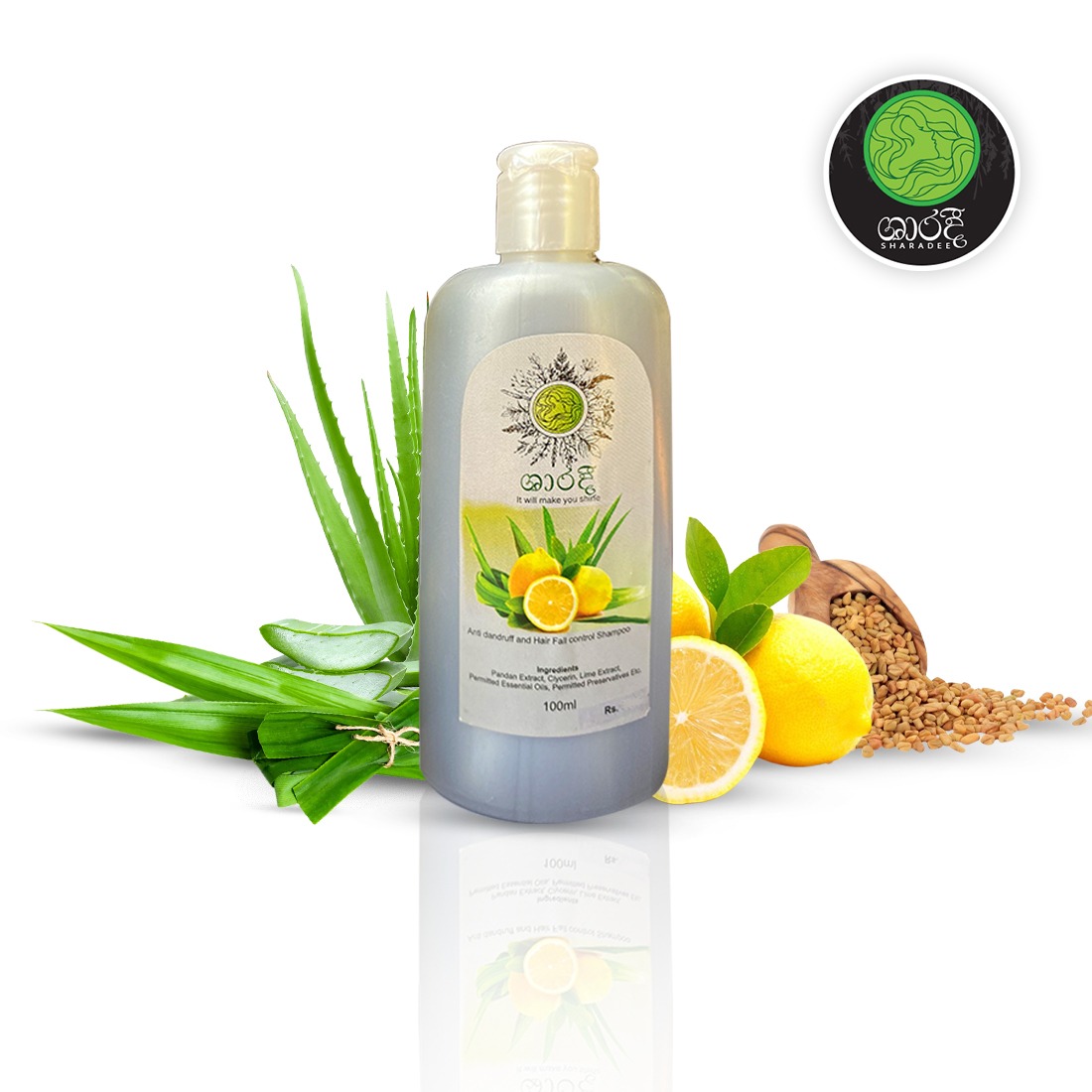 Sharadee Anti Dandruff & Hair Fall Control Shampoo 100ml