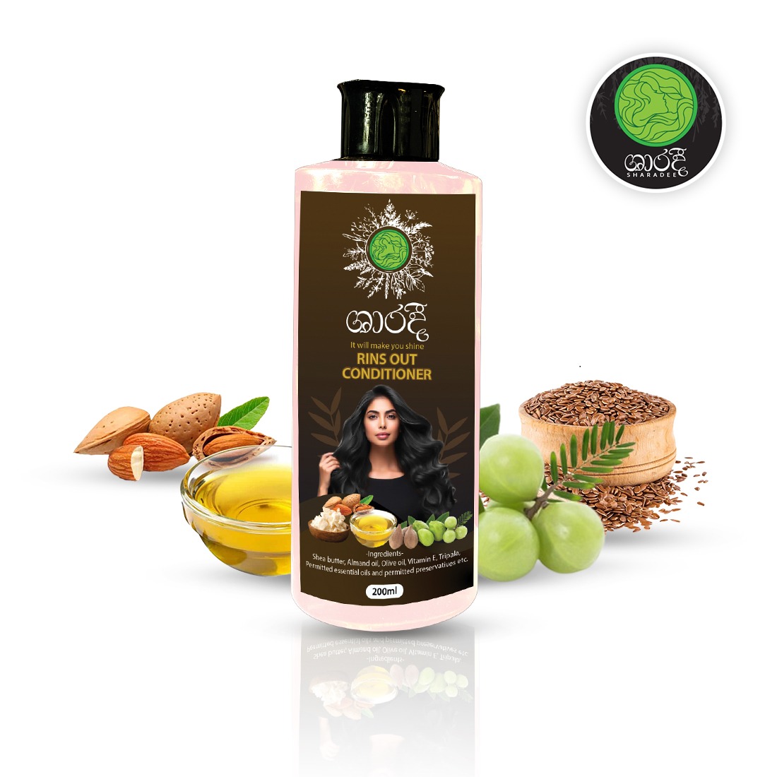Sharadee Rinse Out Conditioner 200ml